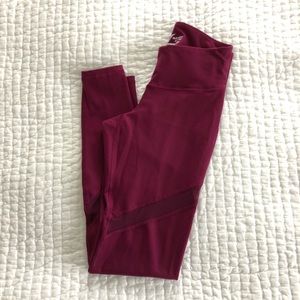 SOLD. Active Leggings with Mesh Cutouts